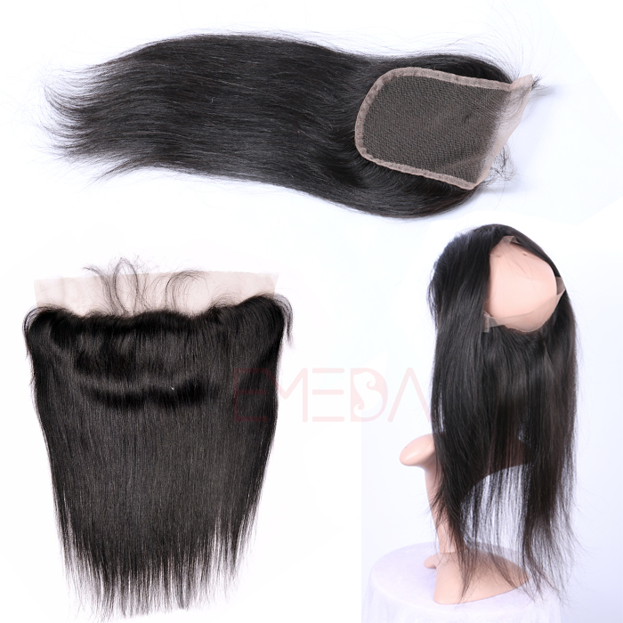 EMEDA Remy hair extensions natural hair pieces for women Straight hair HW062